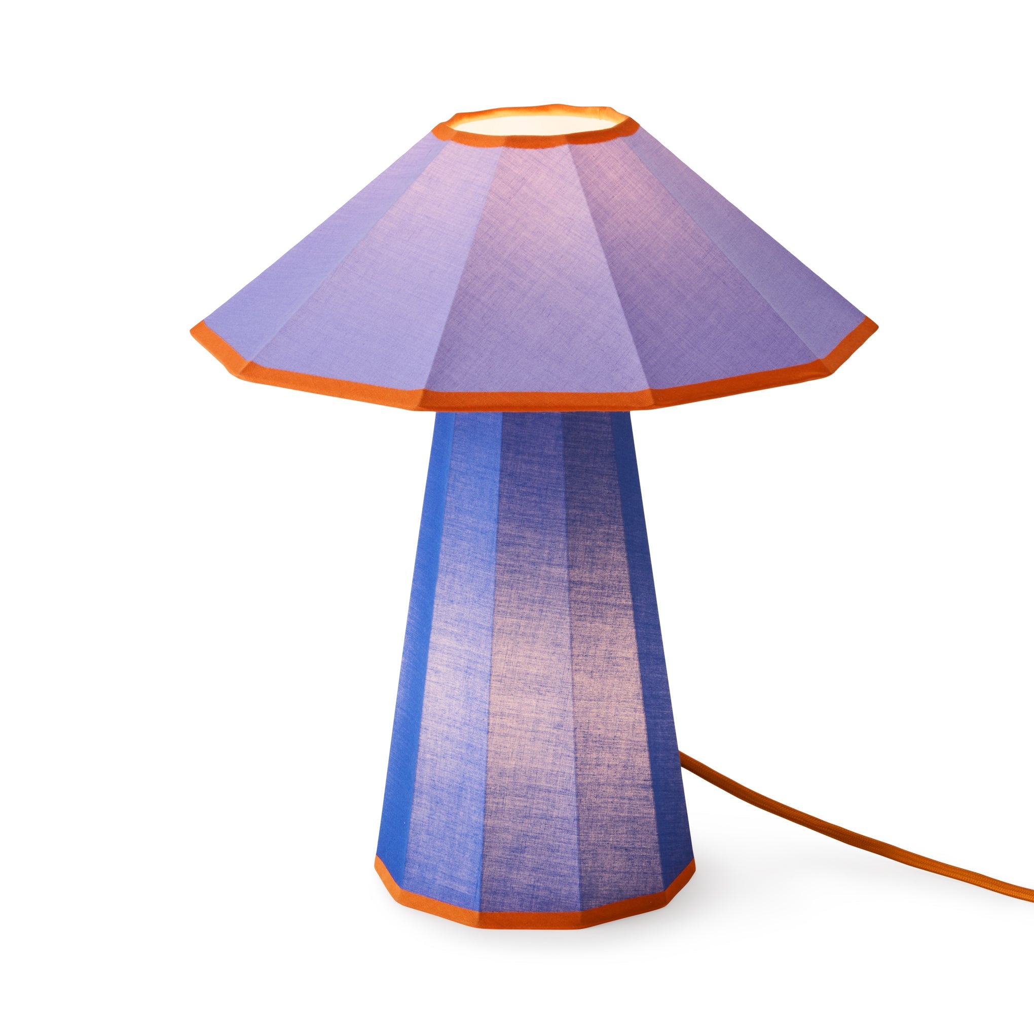 Trimme Table Lamp - Blue/ Purple