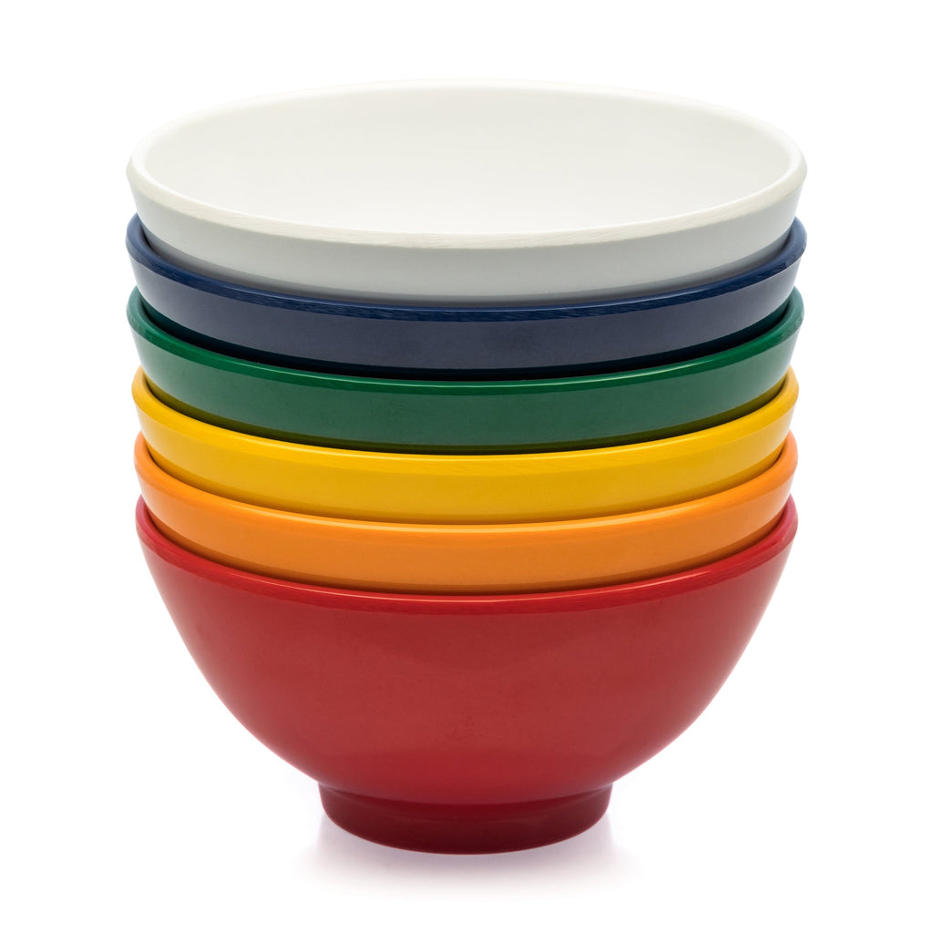 Portuguese Melamine Stacking Snack Bowls - Set of 6