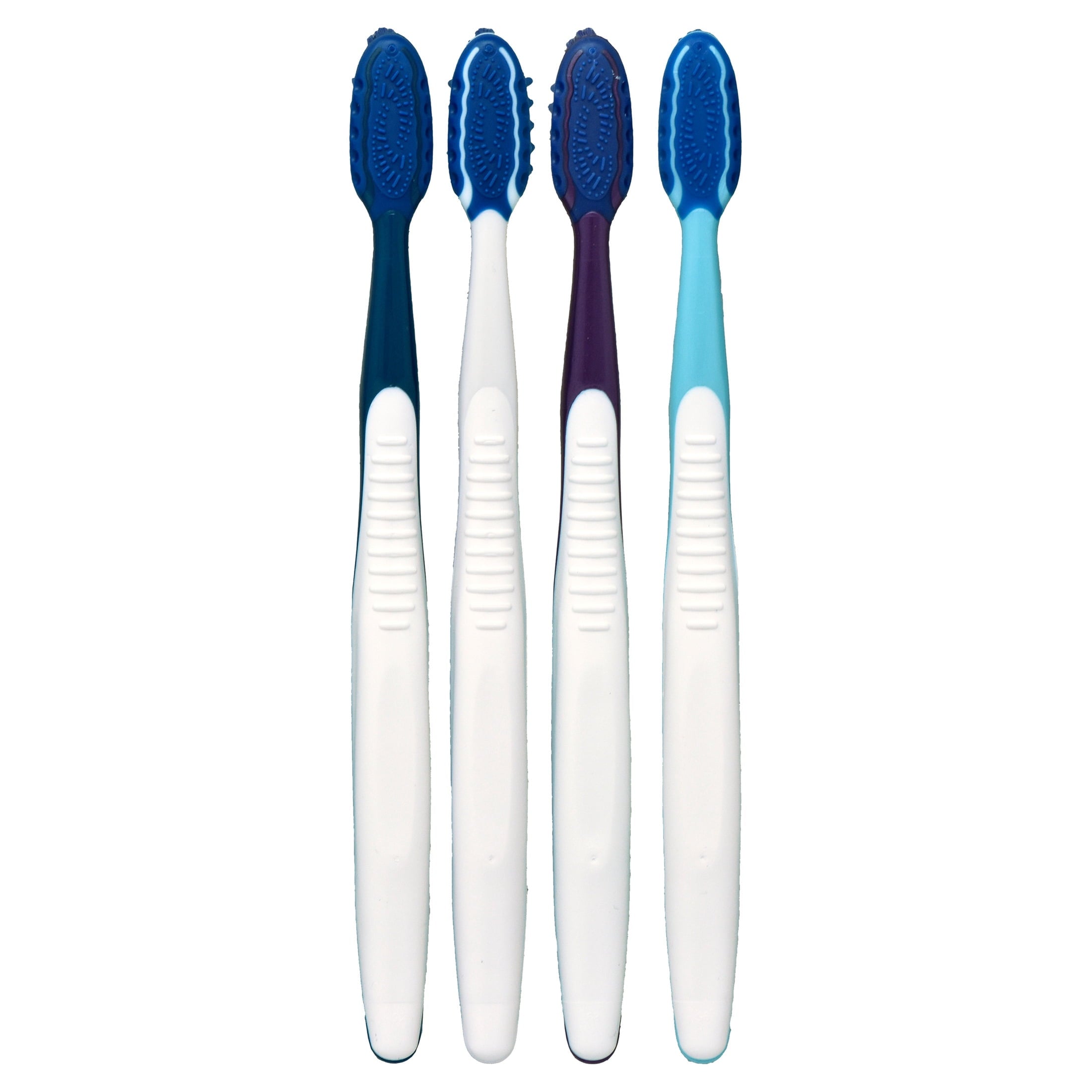 Toothbrush, Pro Clean Cross Action, Deep Plaque Removal, Medium, 4 Count