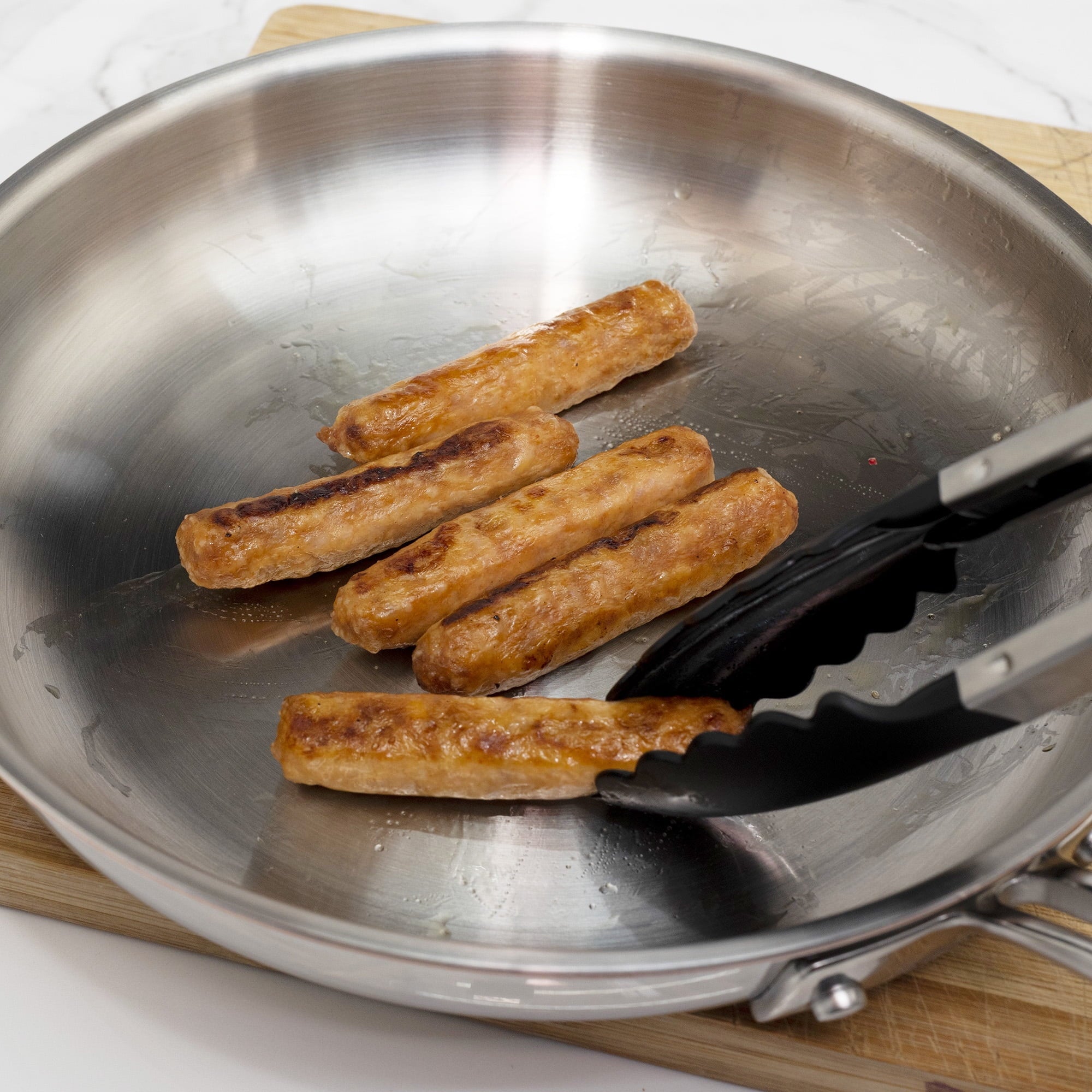 13 Inch Rust Resistant Nylon End Stainless Steel Dripless Kitchen Tongs