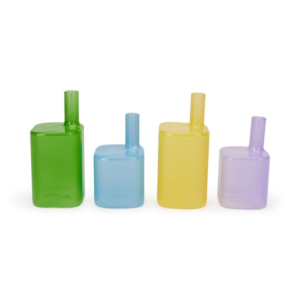 Cityscape Vase - Pale Blue