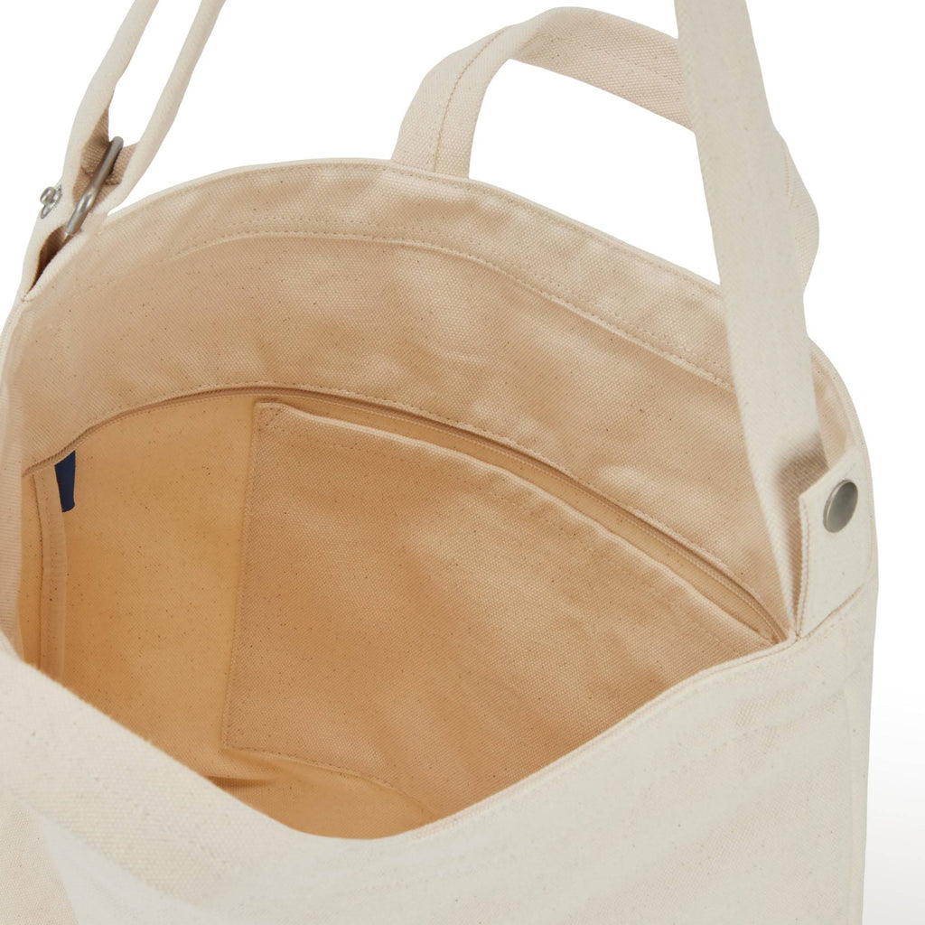 Miffy Baggu Recycled Cotton Horizontal Zip Duck Bag