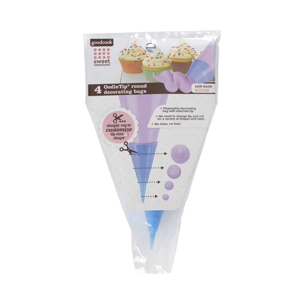 Bags with Cut-to-Size Oodle Round Tips, 4-Count