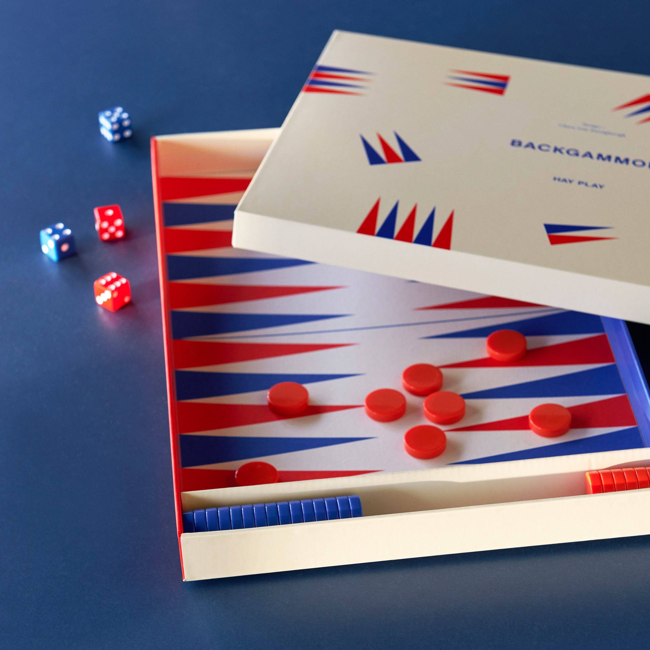 HAY PLAY Family Backgammon Set