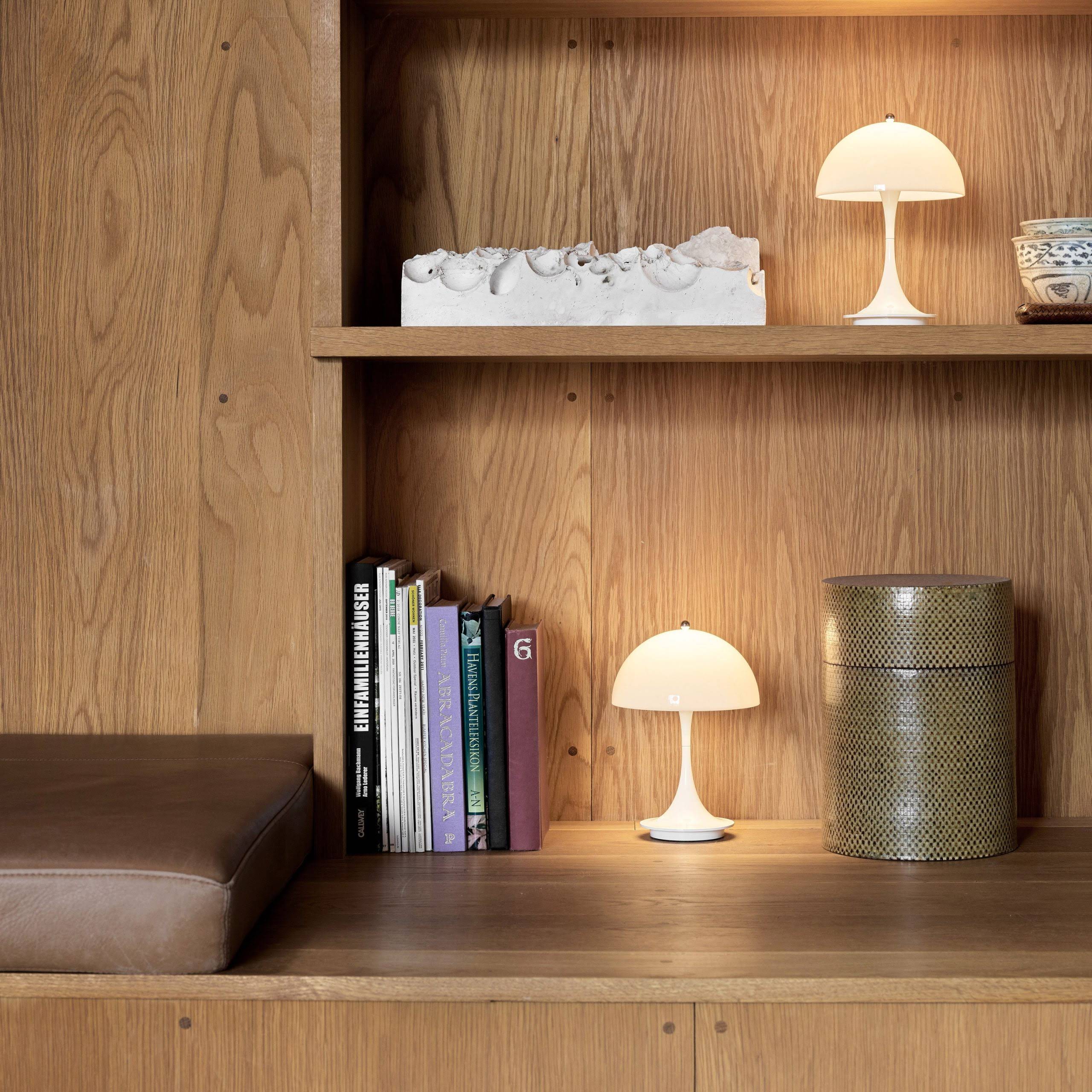 Panthella 160 Portable Table Lamp - White