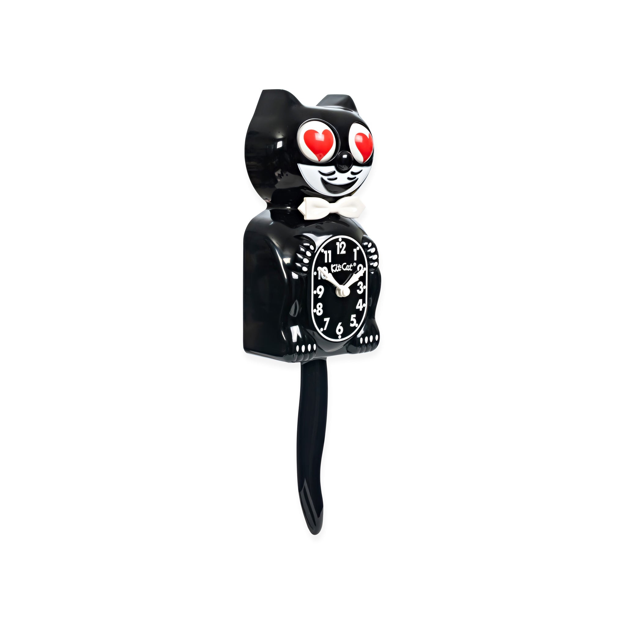 Kit-Cat Heart Eyes Wall Clock