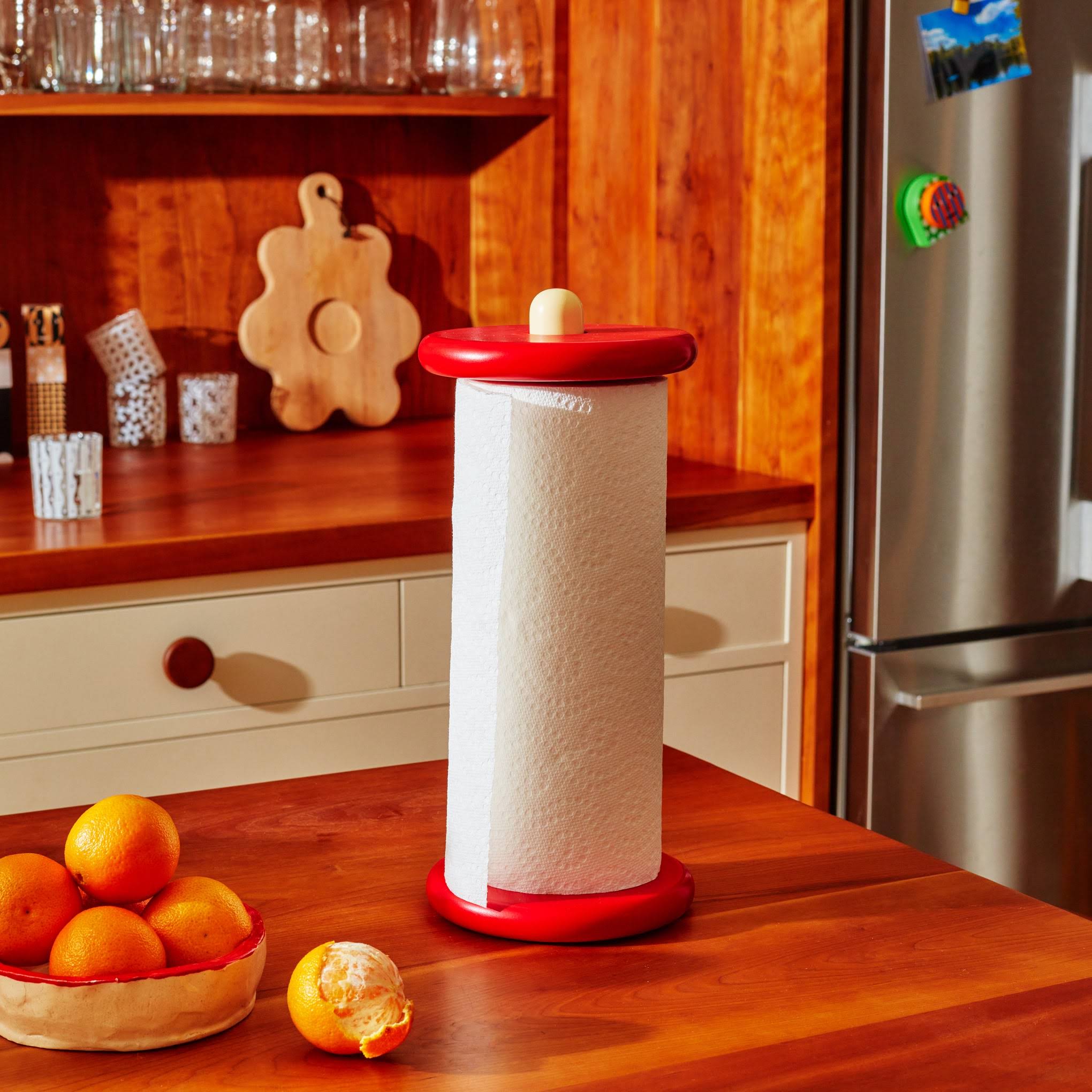 Areaware Spool Paper Towel Holder - Blue/ Green