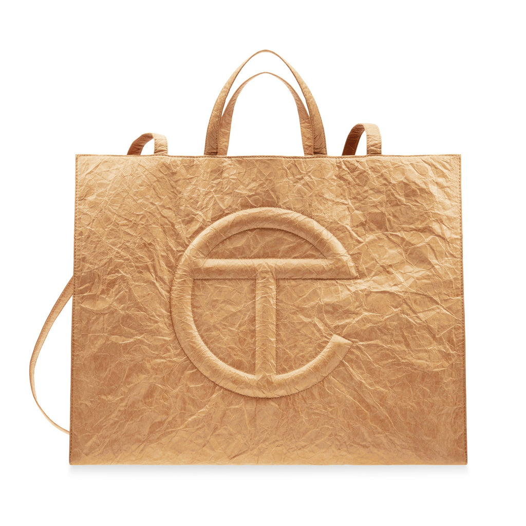 Telfar Tyvek Shopping Bag - Brown