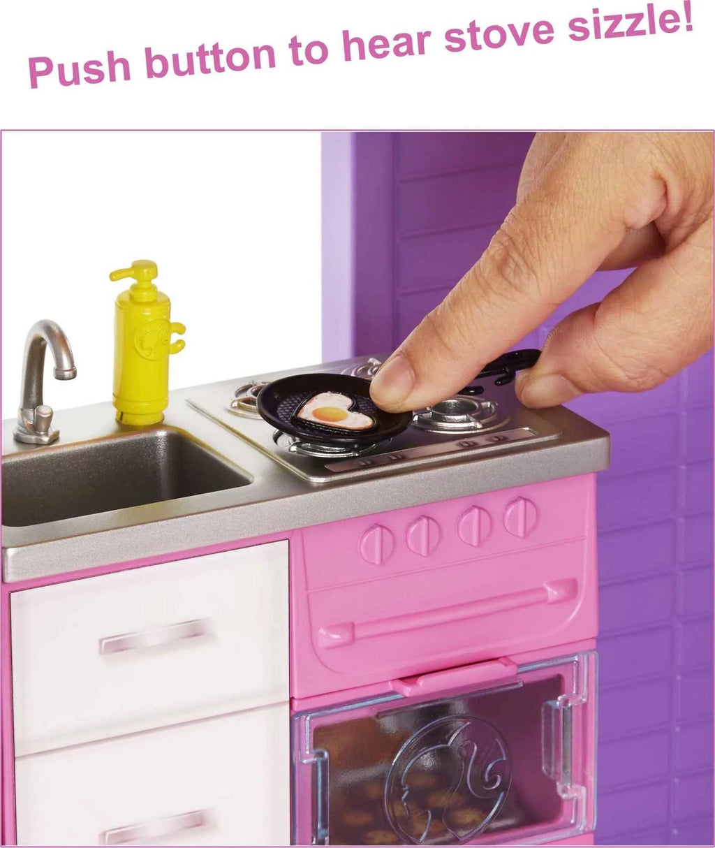 Barbie DreamHouse Dollhouse with 70+ Accessories Working Elevator Lights & Sounds