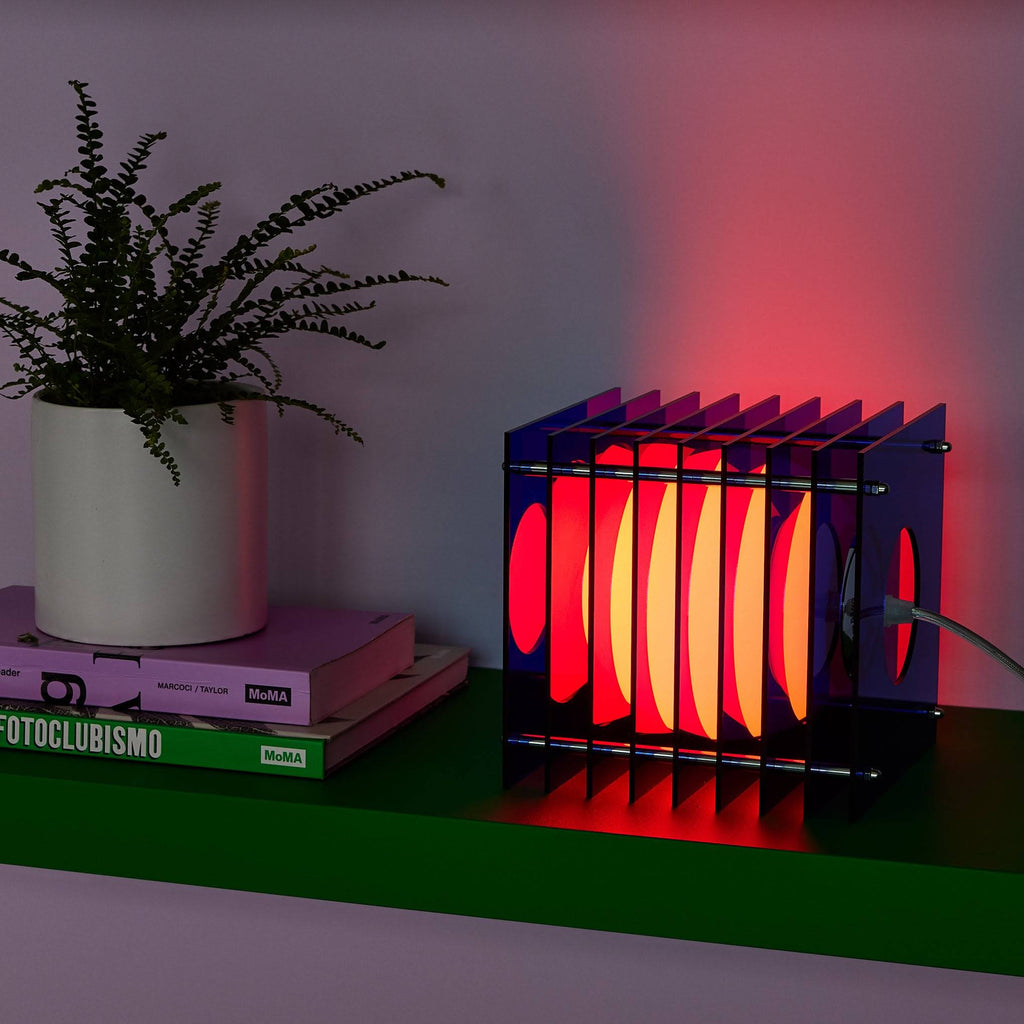 Lớp Layers Table Lamp - Blue/ Pink