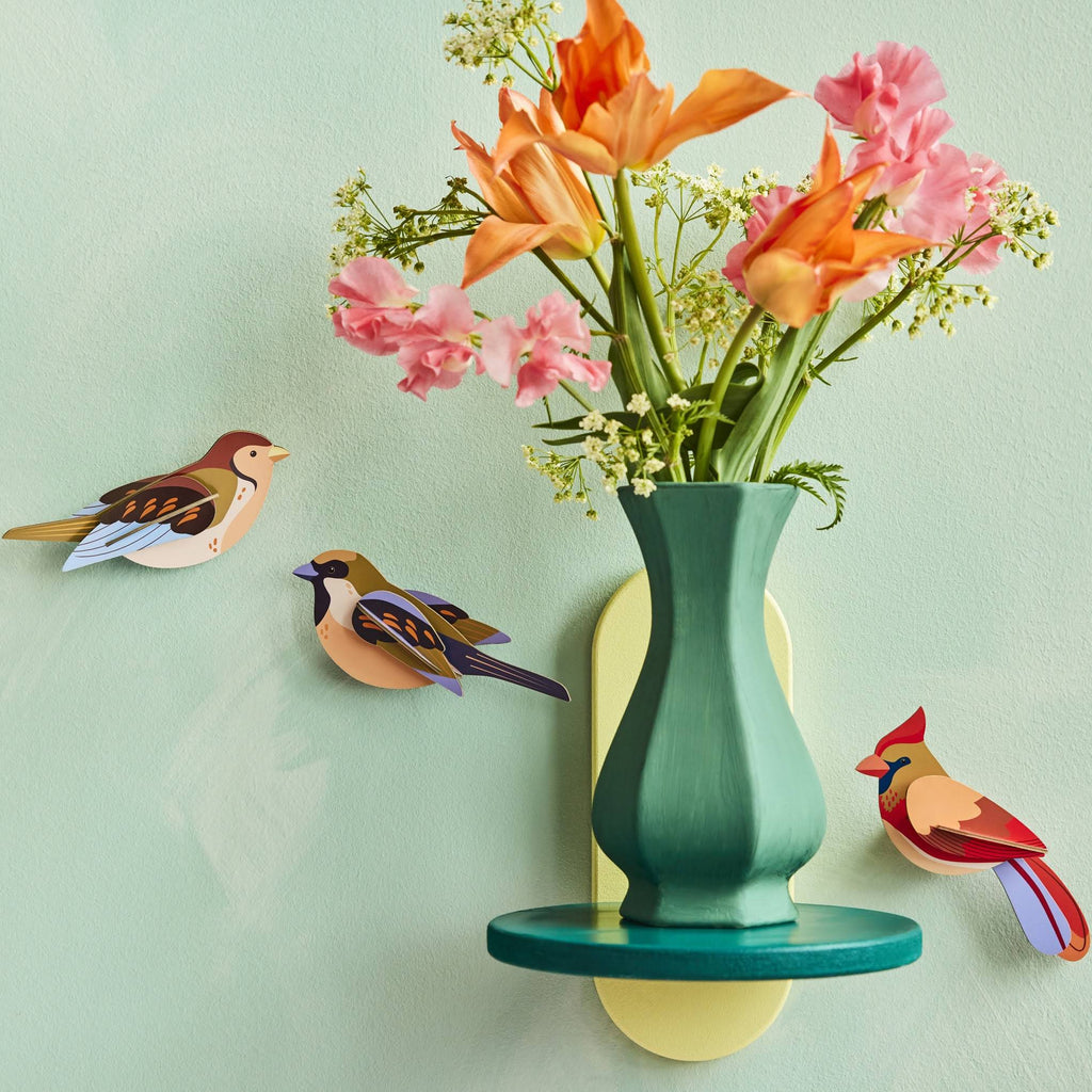 DIY Garden Bird Wall Art Kits - Sparrows