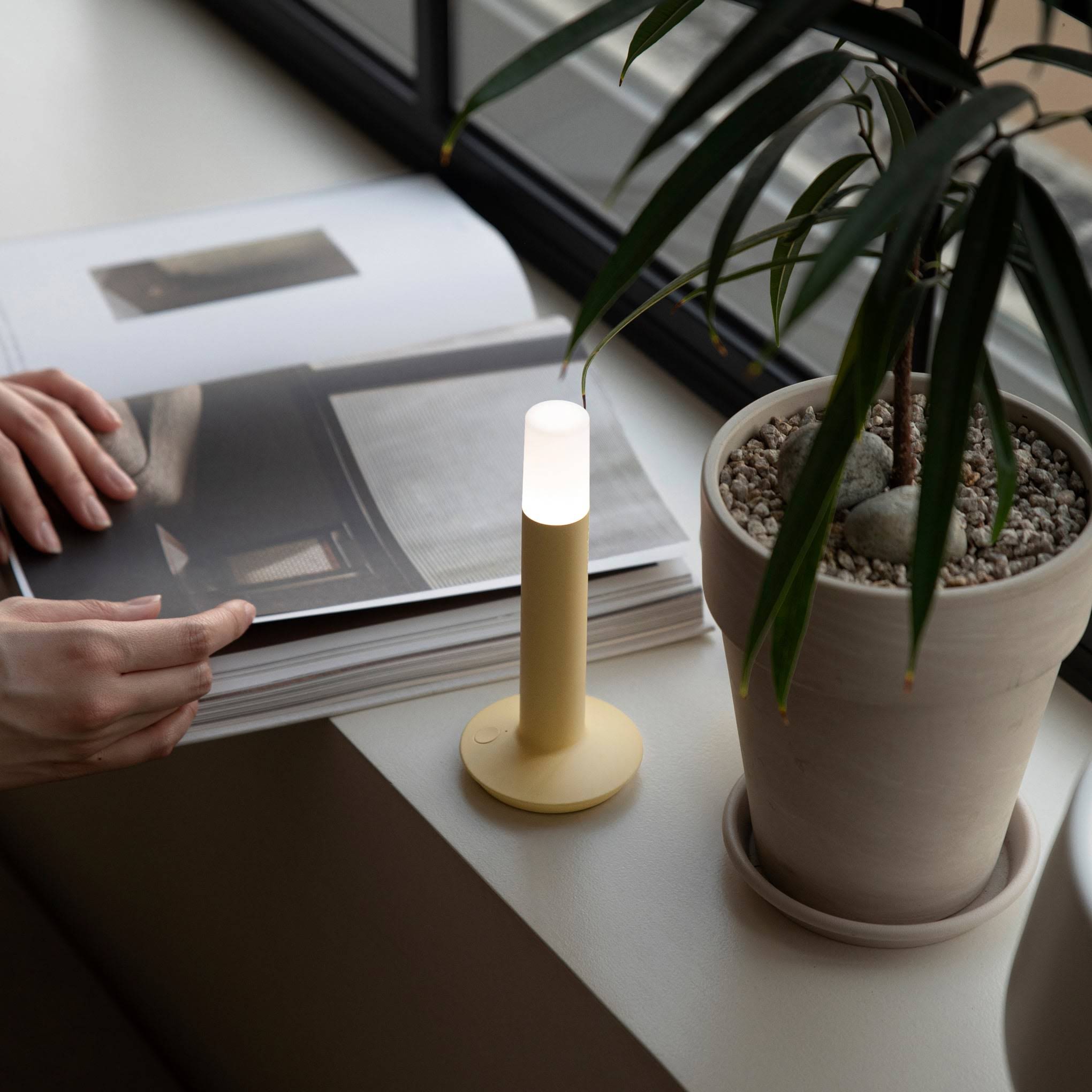 Lighthouse Portable Lamp - Butter