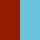 Ichendorf Milano Gesti Tumbler - Bordeaux/ Light Turquoise