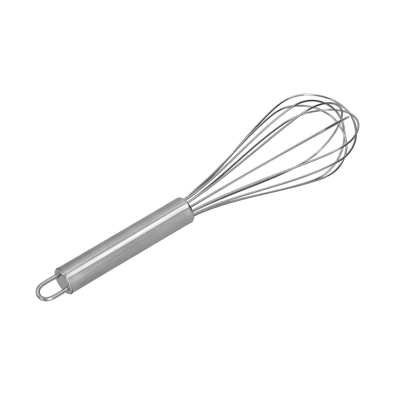 10 inch Stainless Steel Whisk, 6-Wire Egg Beater for Baking and Cooking