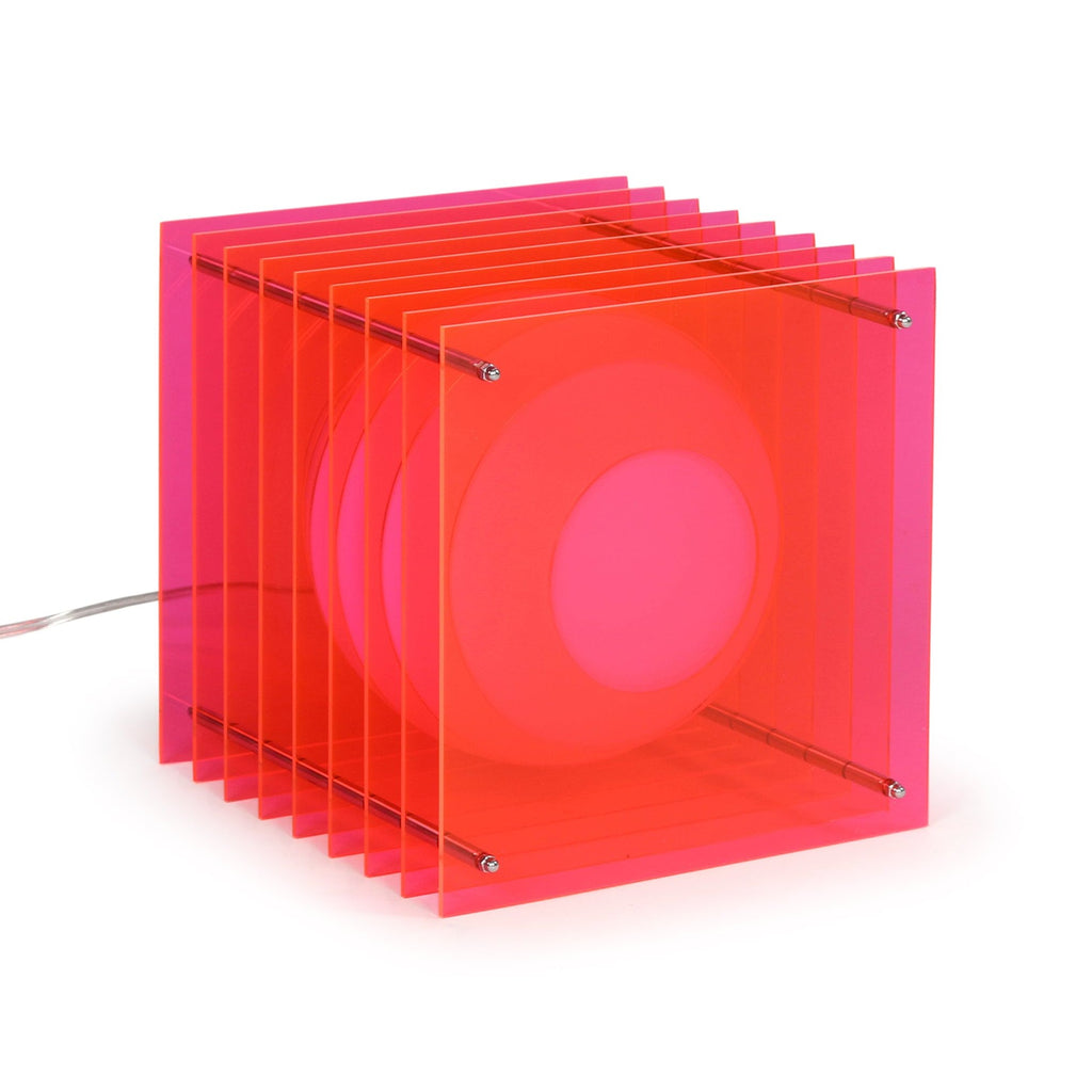 Lớp Layers Table Lamp - Electric Pink
