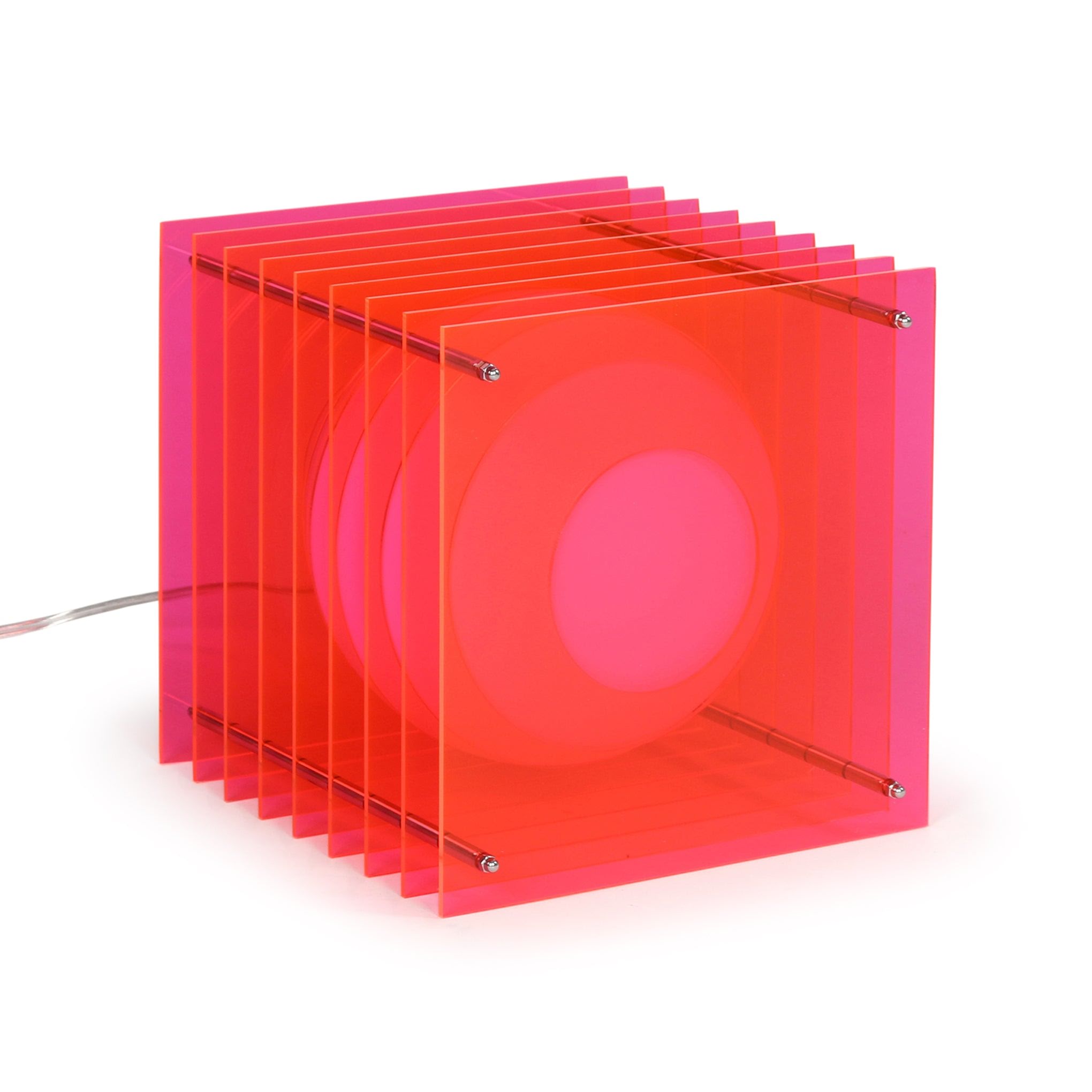 Lớp Layers Table Lamp - Electric Pink
