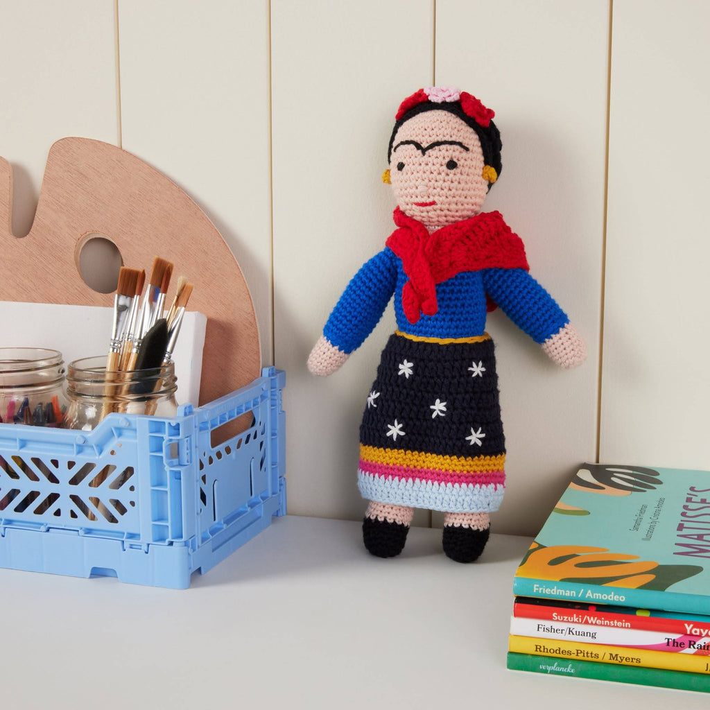 Artist Crochet Dolls - Frida Kahlo