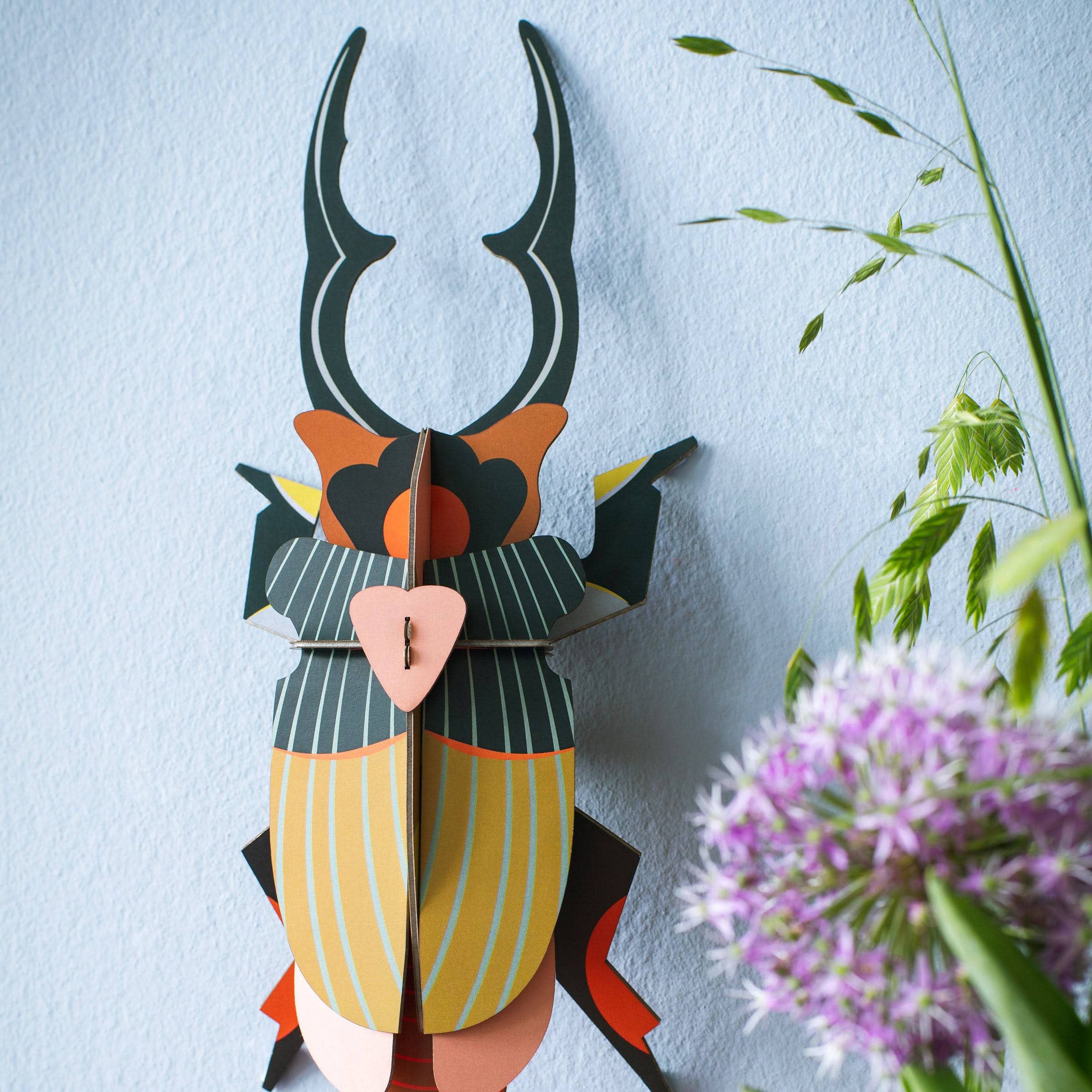 3D DIY Decorative Beetles - Giant Stag Beetle
