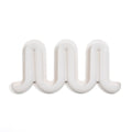 Swell Coat Rack &amp; Wall Organizer - Cream