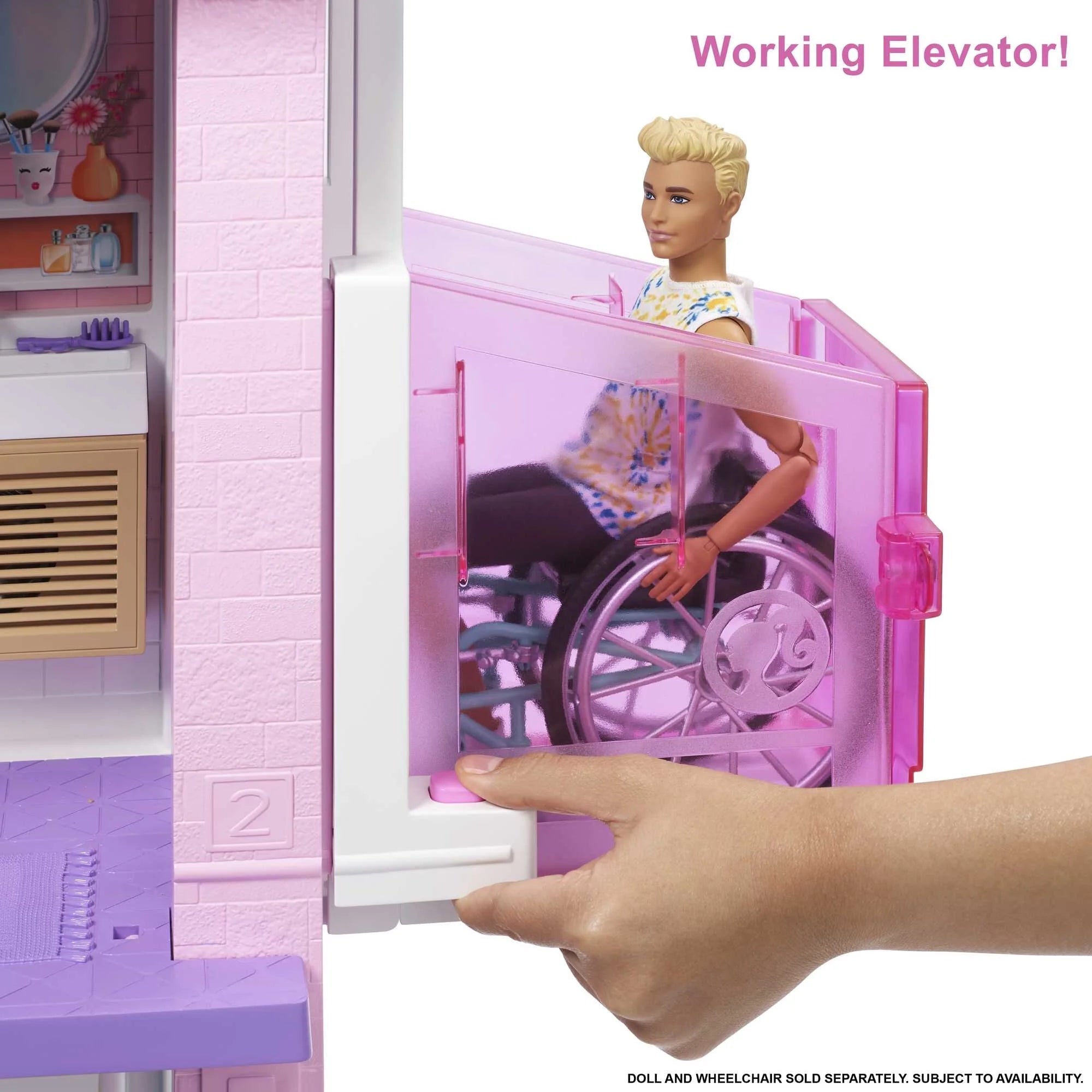 Barbie DreamHouse Playset with 10 Play Areas 75+ Furniture & Accessories Lights & Sounds
