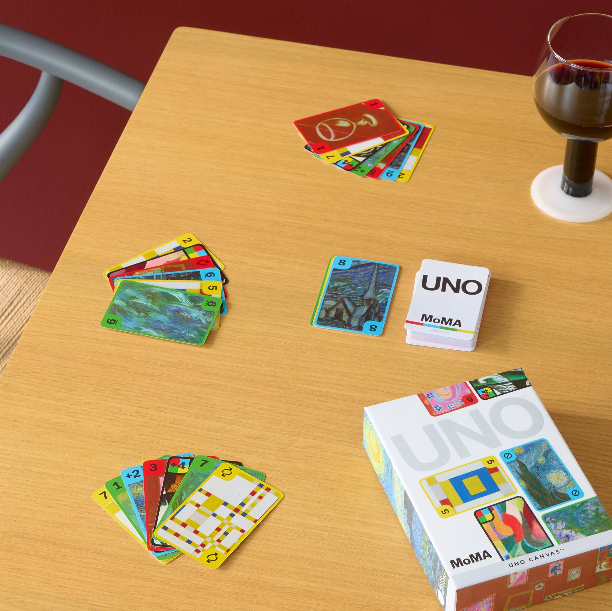 UNO Canvas x MoMA Card Game