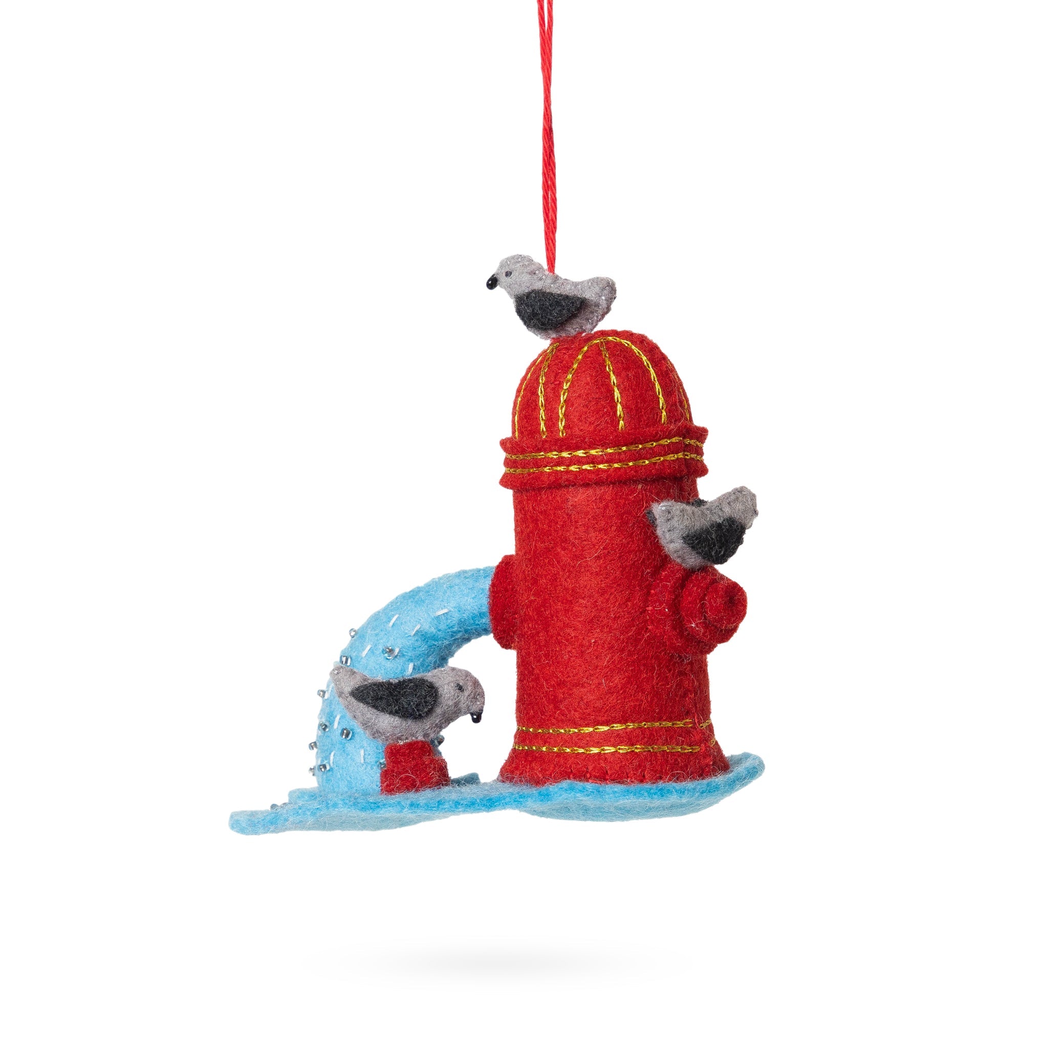 NYC Felt Ornament - Fire Hydrant