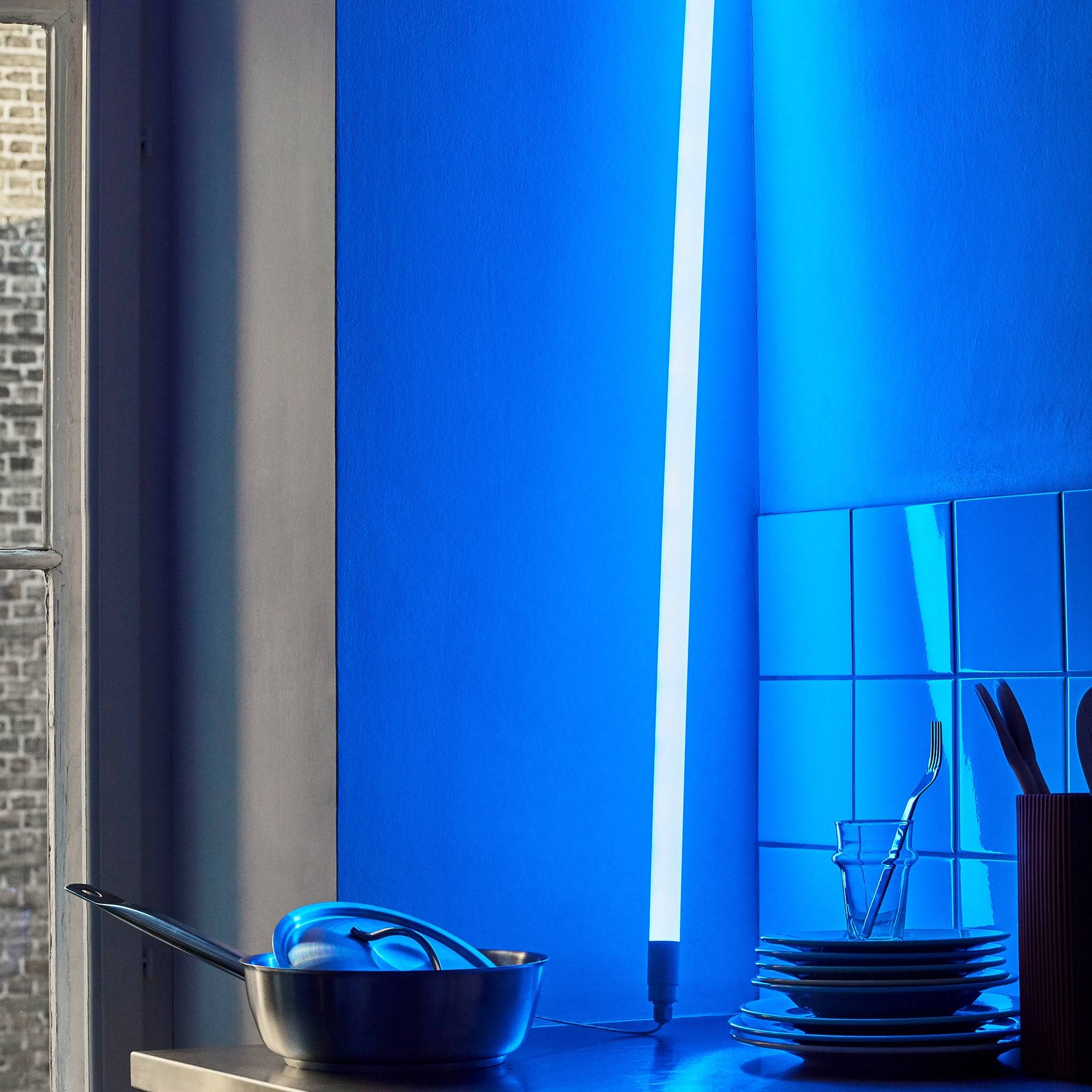 HAY Neon LED Tube Light - Ice Blue