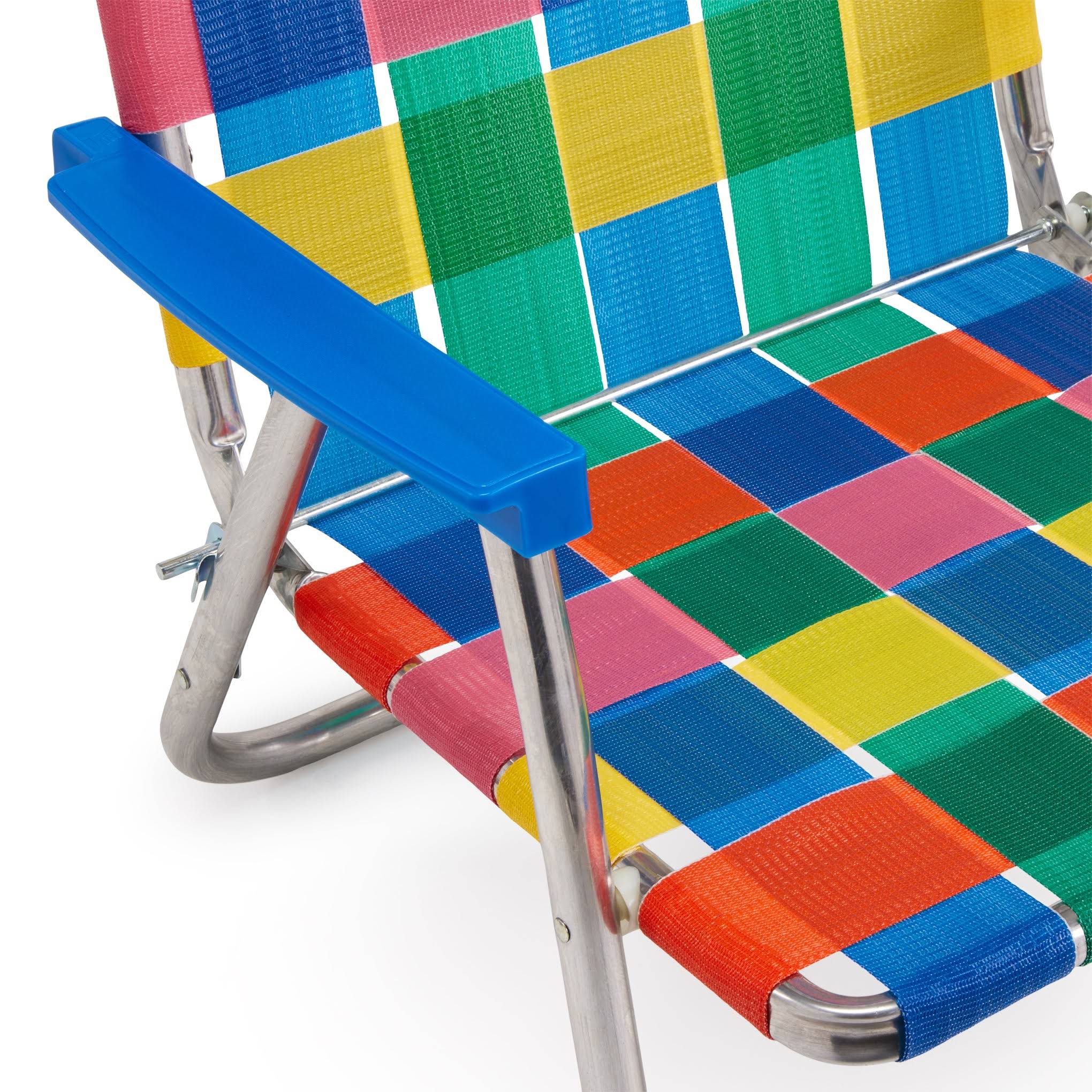Classic Lawn Chair - Retro Rainbow