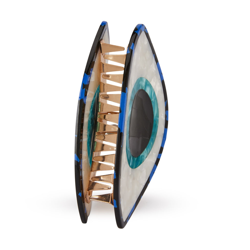 Solar Eclipse Hair Clip - Evil Eye
