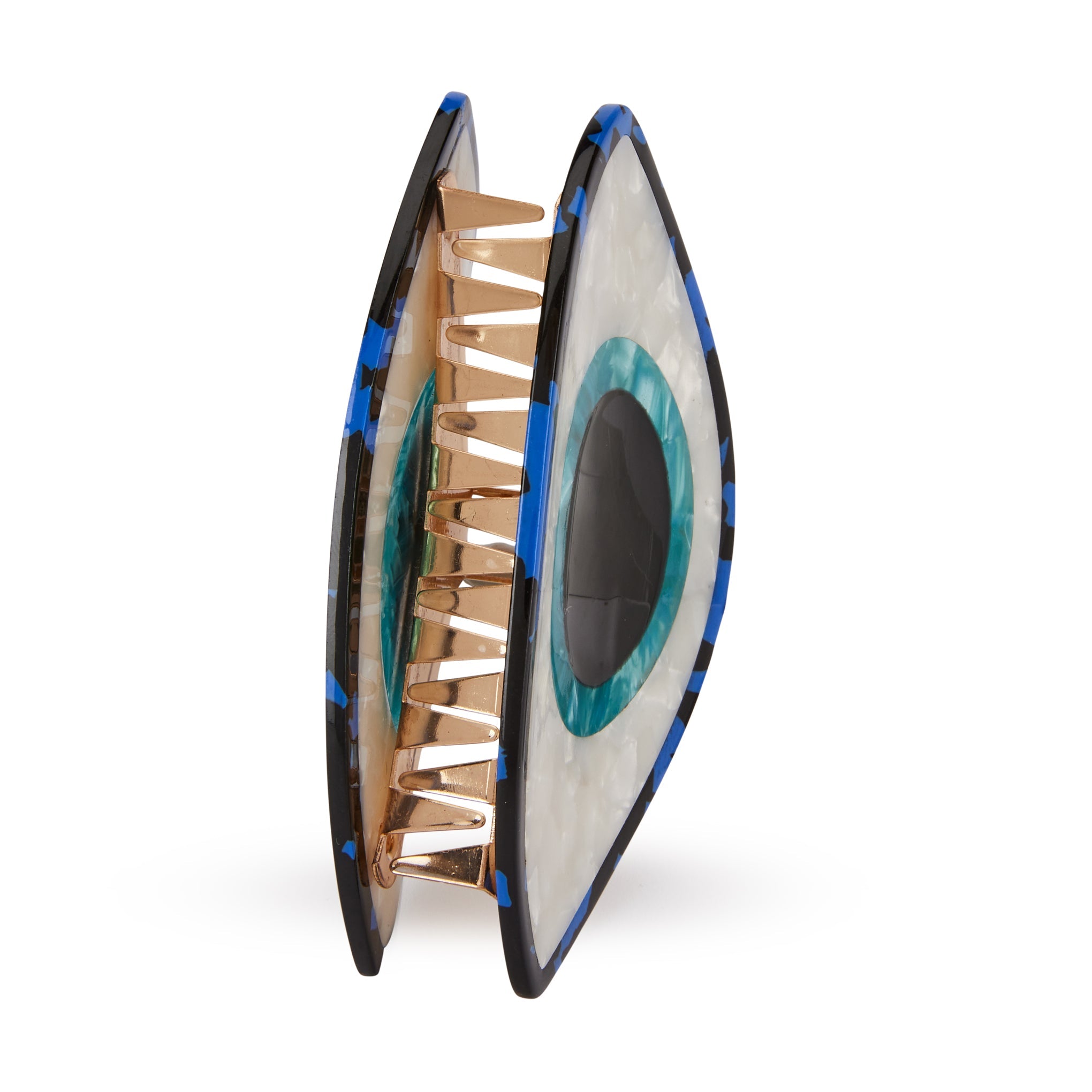 Solar Eclipse Hair Clip - Evil Eye
