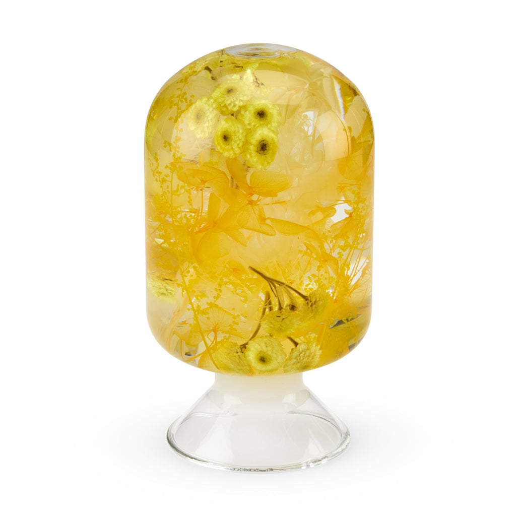 Pieces of Time Flower Objet d'Art - Yellow Immortelle