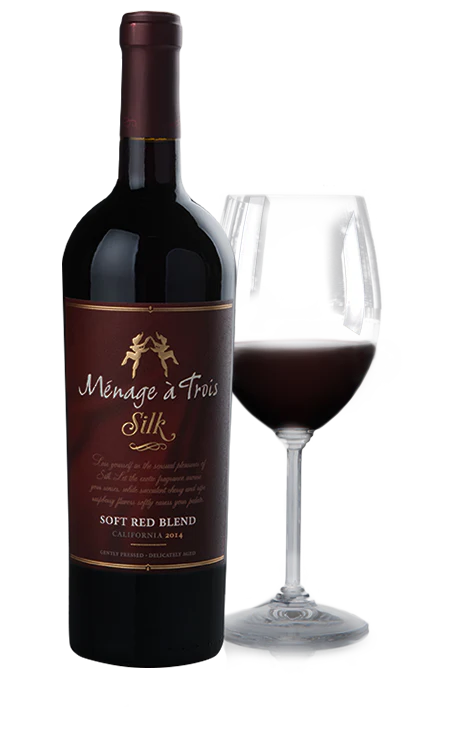 Menage A Trois Soft Red Blend Silk - 750ML