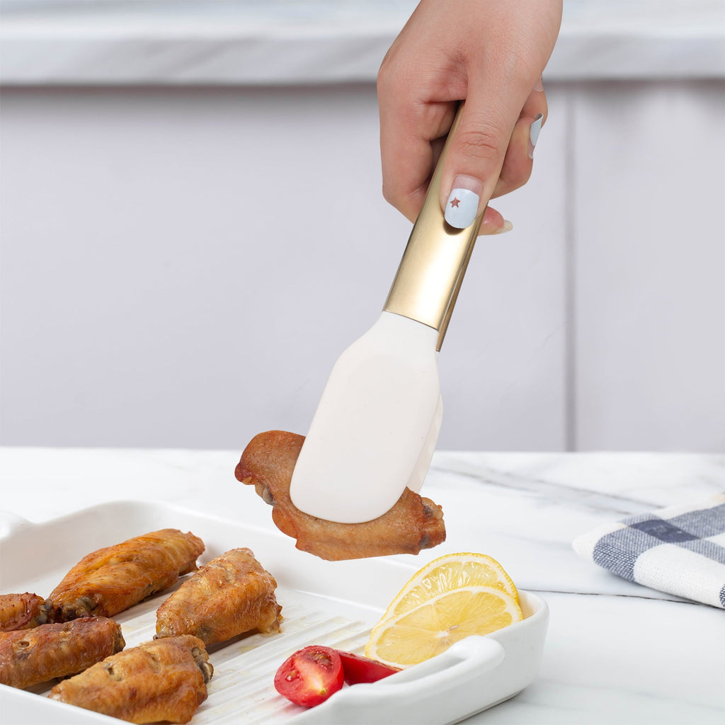 2-Piece Tongs Set Durable & Heat-Resistant