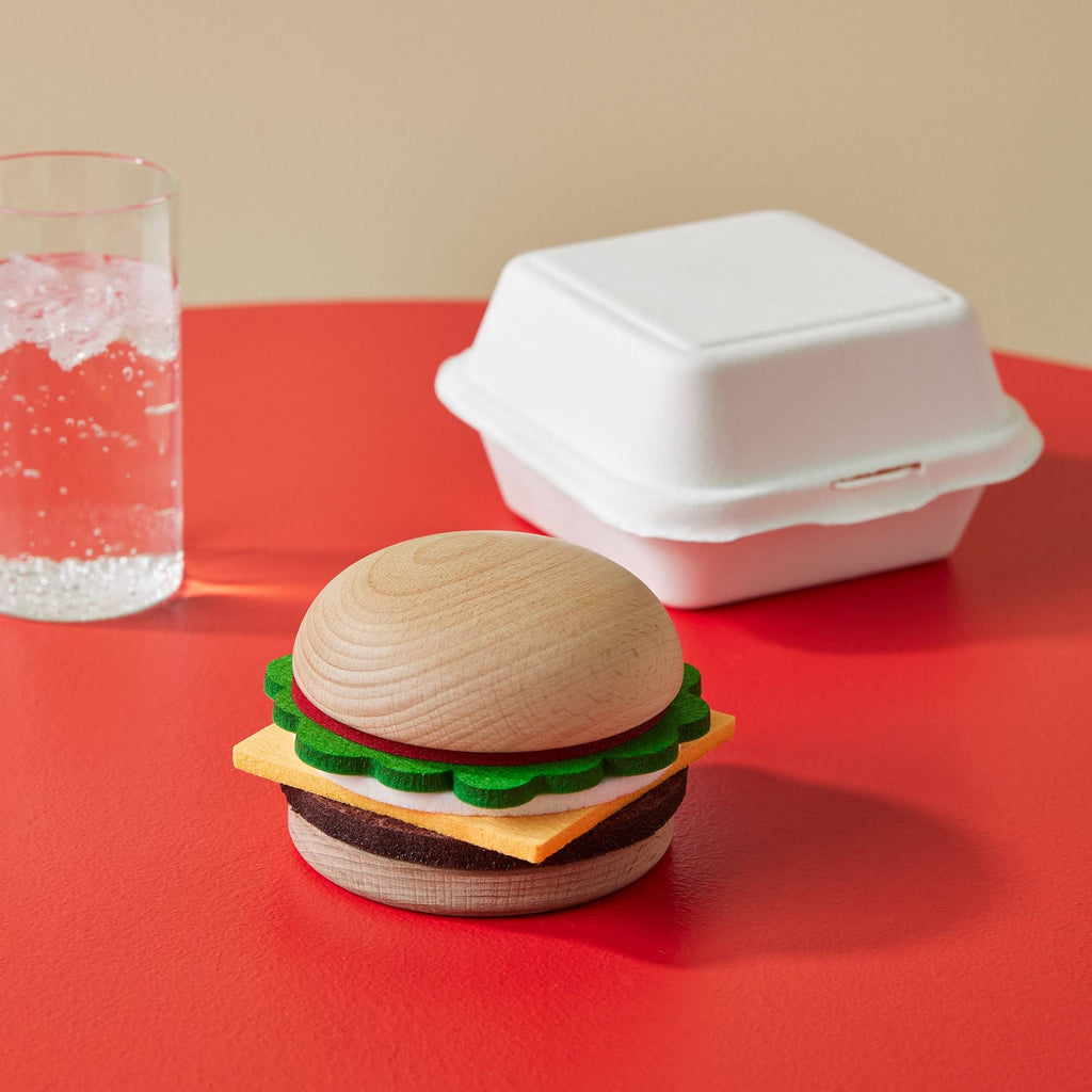 Cheeseburger Coasters - Set of 5