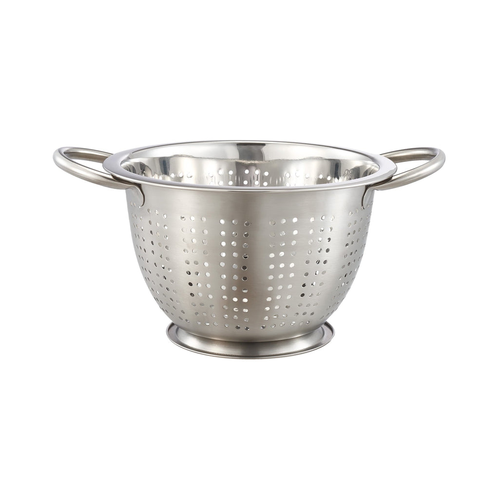 SS Multi-Use Colander for Straining, Draining & Rinsing Pasta, Fruits or Vegetables