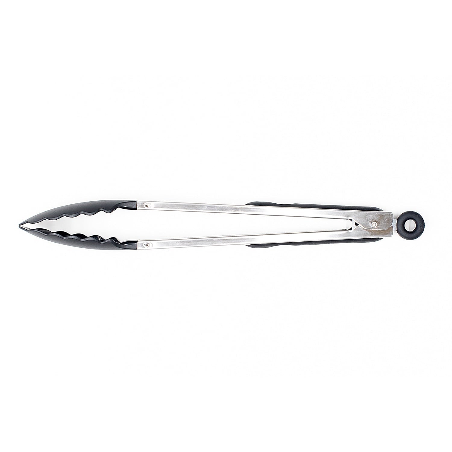 13 Inch Rust Resistant Nylon End Stainless Steel Dripless Kitchen Tongs