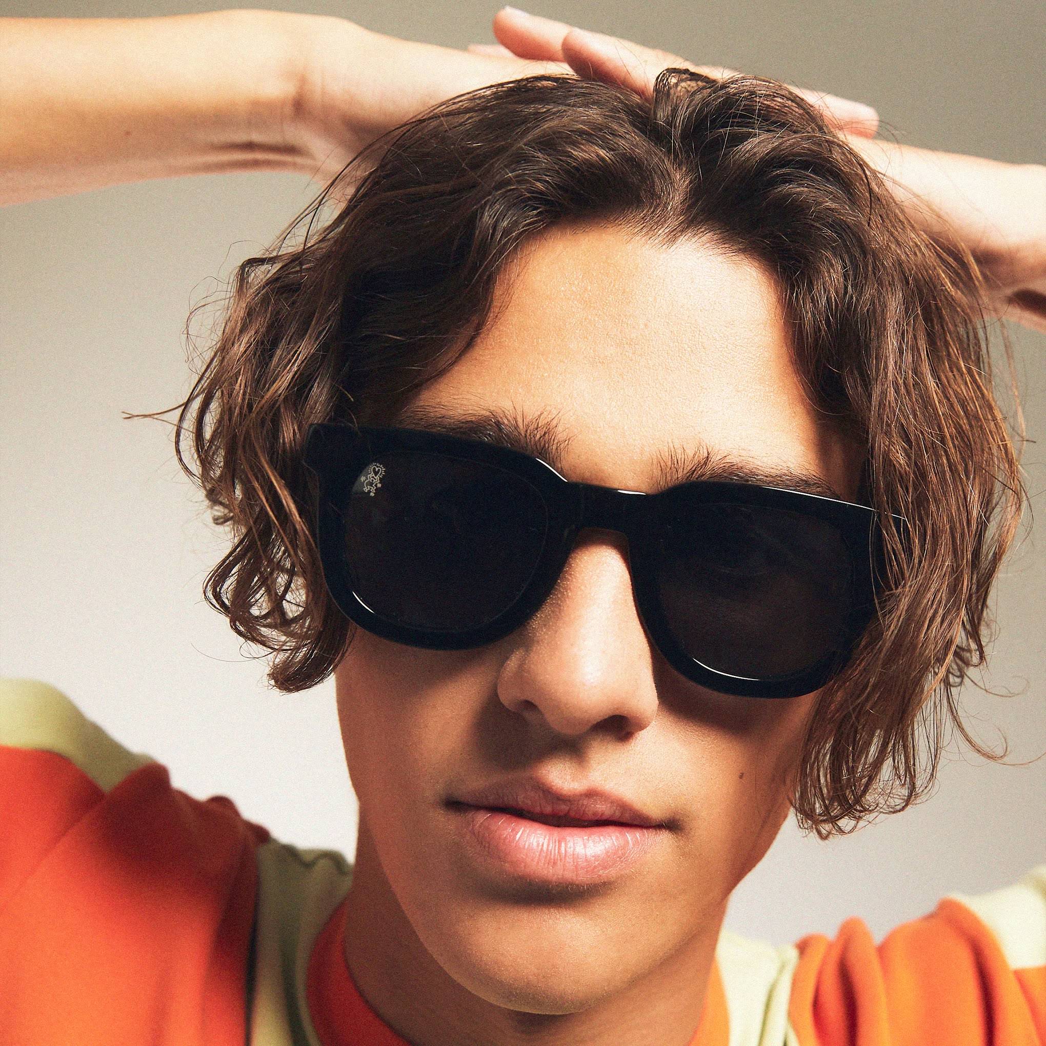 Keith Haring Sunglasses - Black/ Black