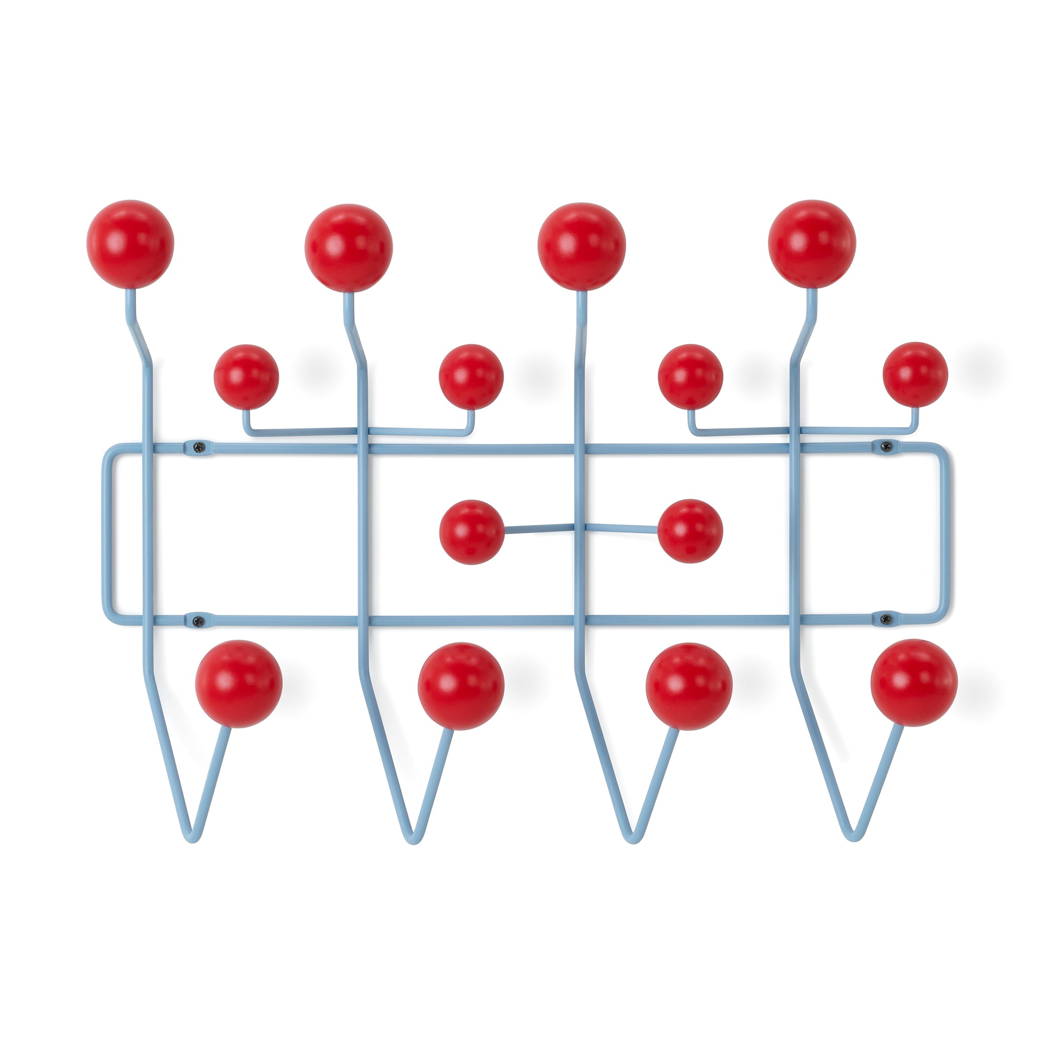 Eames? Hang-It-All Coat Rack from Herman Miller - Red/ Blue