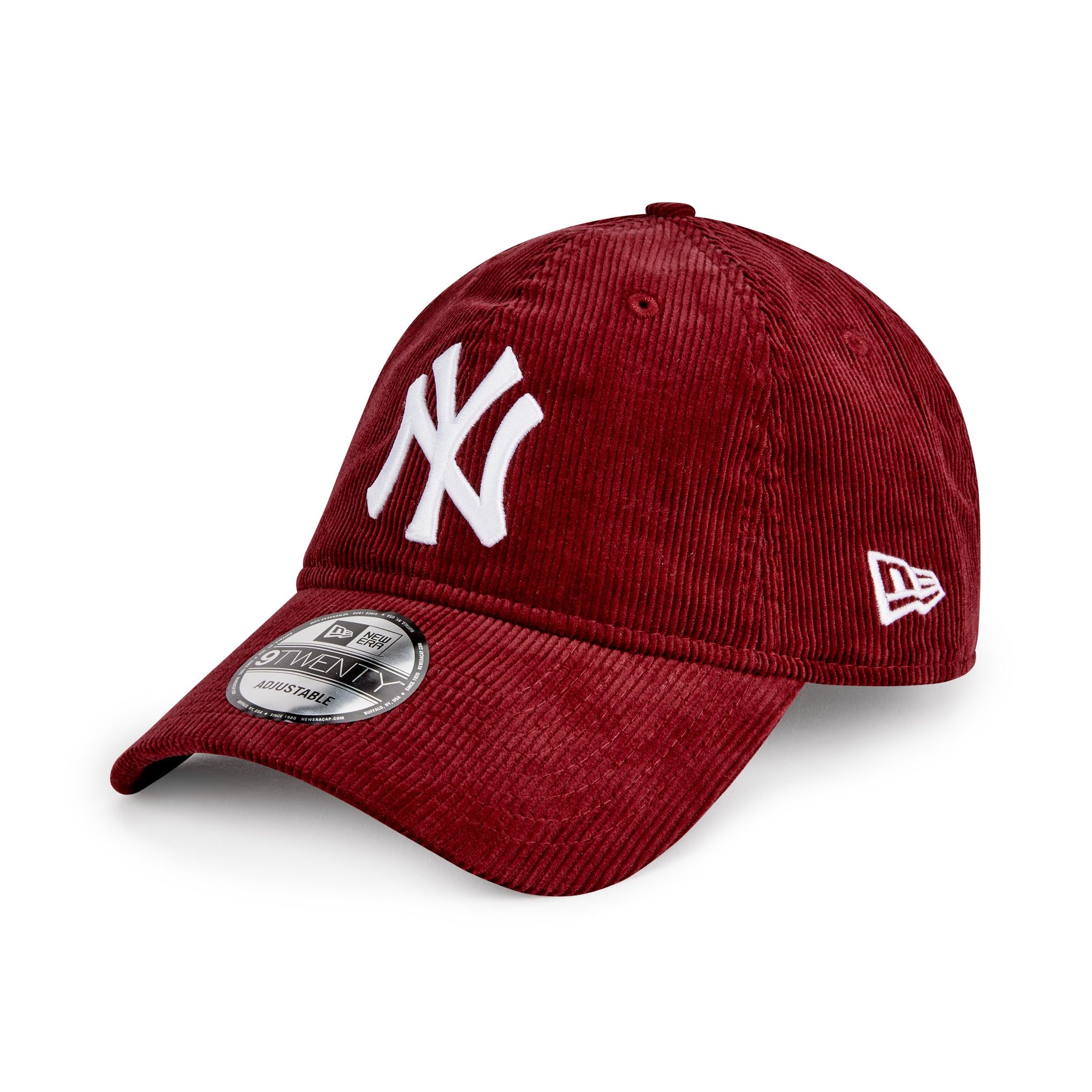MoMA NY Yankees 9TWENTY Corduroy Adjustable Baseball Cap - Maroon