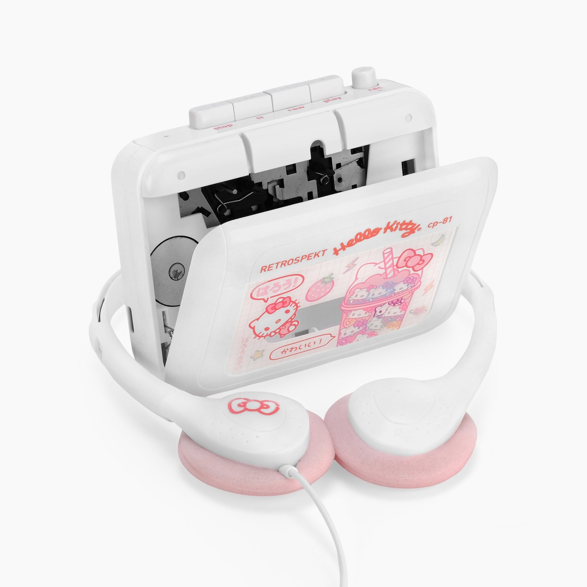 Retrospekt Hello Kitty CP-81 Portable Cassette Player