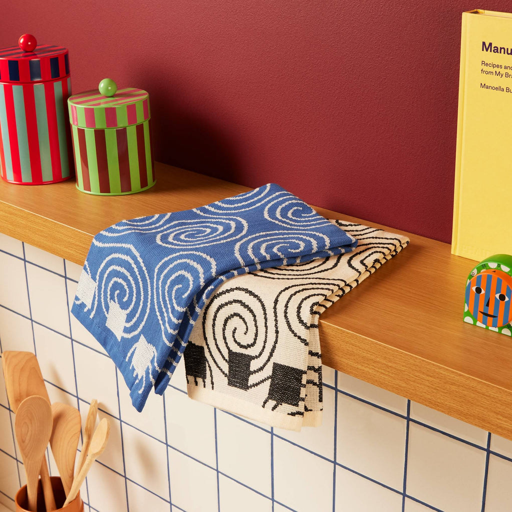 Dusen Dusen Cotton Dish Towels - Set of 2 - Spiral