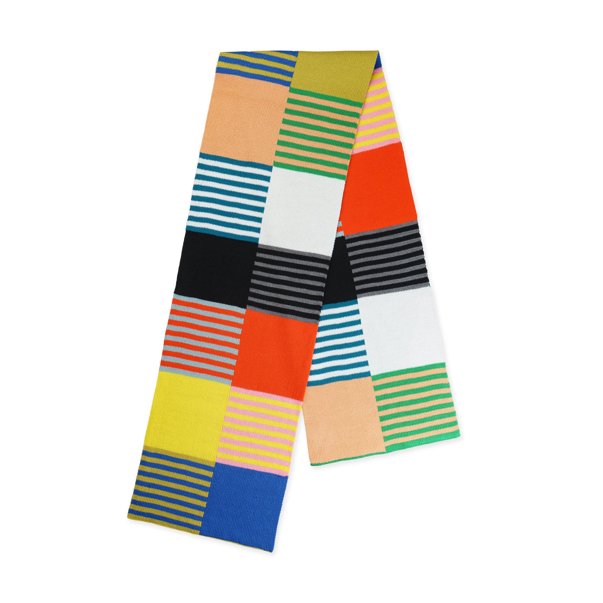 Verloop Oversized Block Stripe Scarf