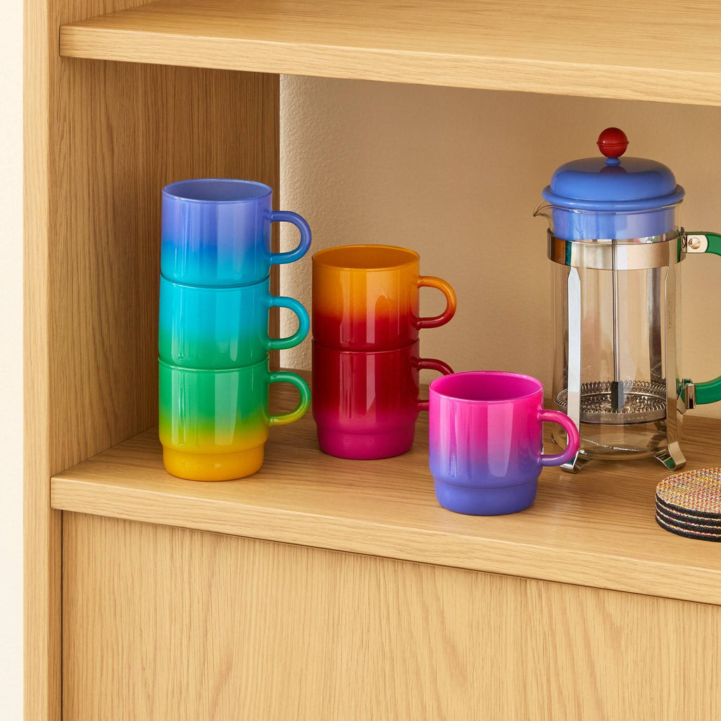 Spectrum Dinnerware - Mugs S/6