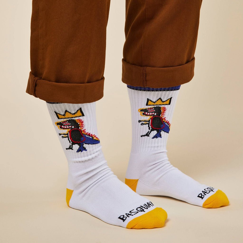 Jean-Michel Basquiat Socks - Pez Dispenser