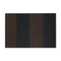 Chilewich Duo Stripe Shag Mat - Mocha