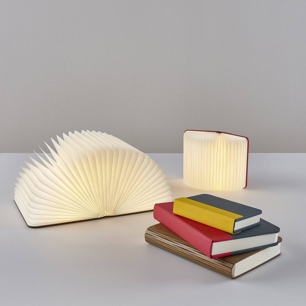 Lumio Book Lamp - Walnut