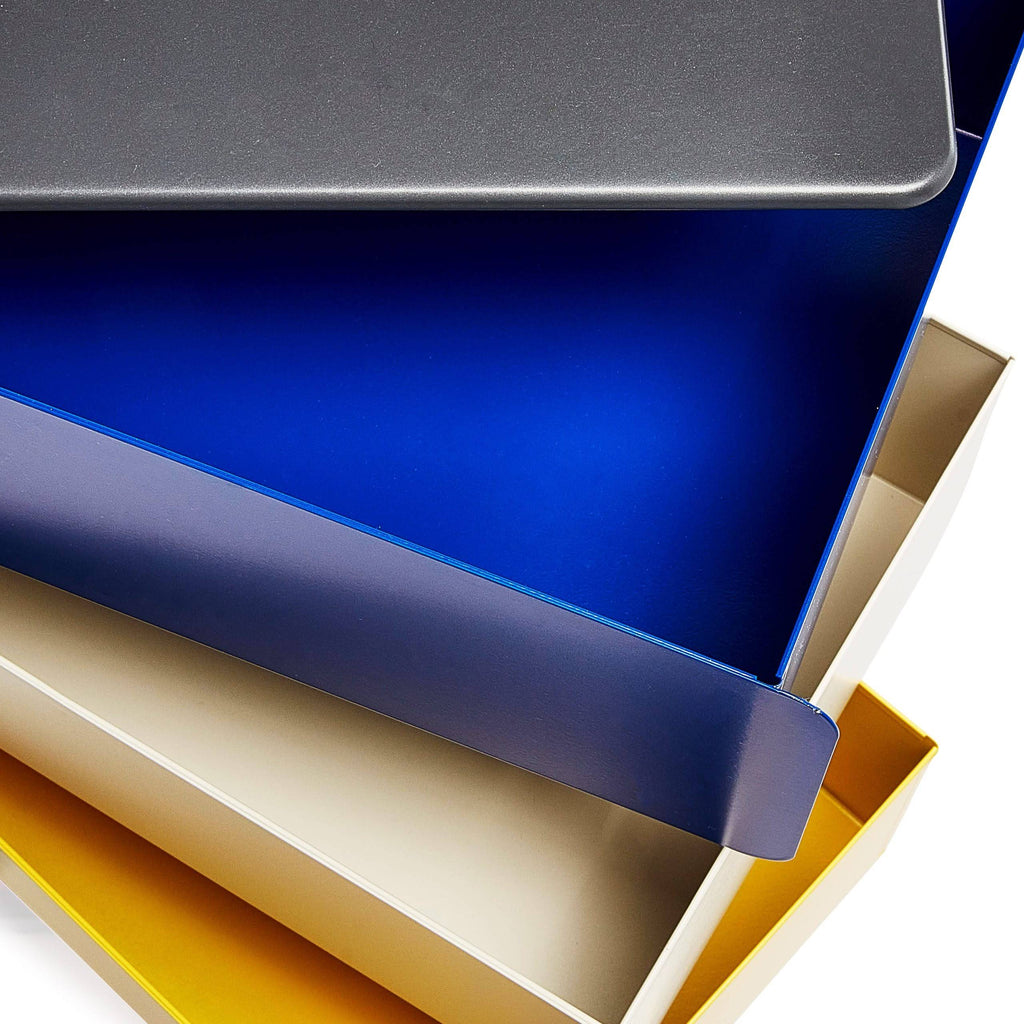 5-Drawer Pivot Cabinet - Blue/ Yellow/ Red