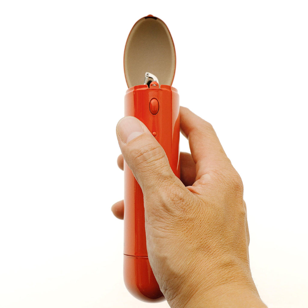 Stainless Steel Glasses Case - Red