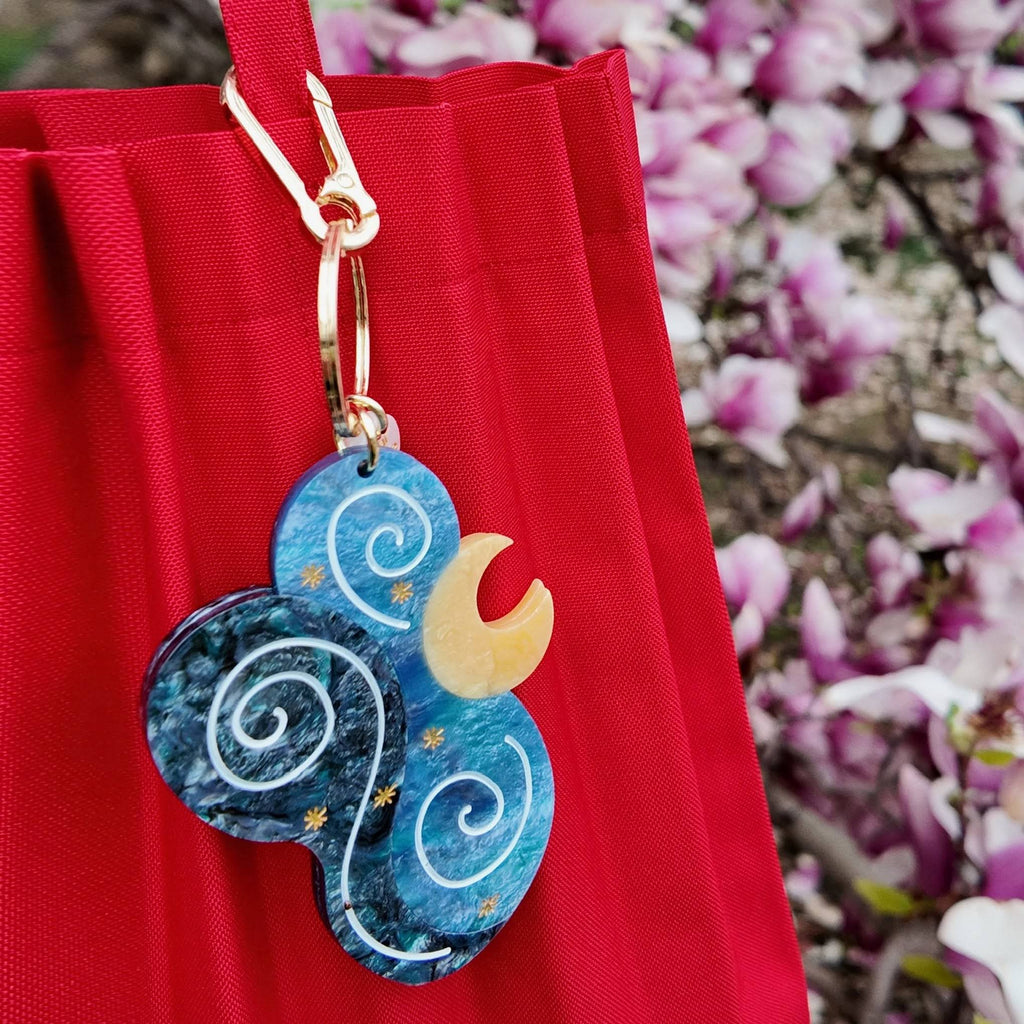 MoMA Solar Eclipse Starry Night Bag Charm