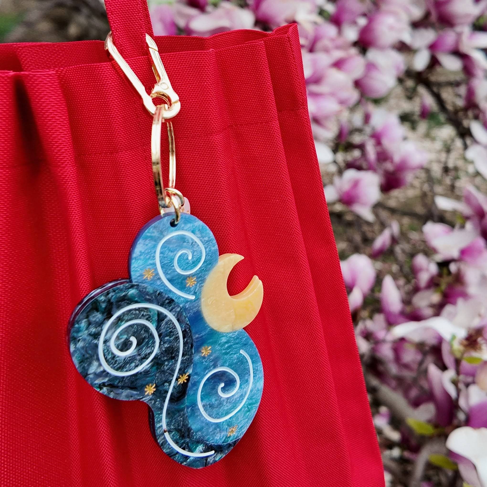 MoMA Solar Eclipse Starry Night Bag Charm